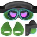 Light Blocker Compatible for Meta Quest Pro, Lens Hood, Shading Cover with Meta Quest Pro.(Green)