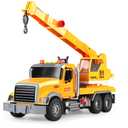 Dwi Dowellin Toys for 3 Years Old Boys Girls Kids,Construction Toy Crane Truck with Lights and Sounds
