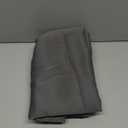 NICETOWN Grey Kitchen Blackout Short Curtain Panels for Bedroom, 45 Inch Long Thermal Insulated Grommet Top Blackout Draperies and Drapes (2 Panels, W42 x L45 -Inch, Grey)