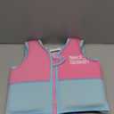 Kids Swim Vest Neoprene Swimming Aid with Adjustable Safety Strap for Age 1-3 and 3-6 (KS-PB)
