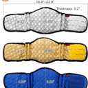 Mkono Male Dog Belly Band Wraps Washable Dog Diapers Male for Small and Medium Dogs, Waist 14.2 Inches to 20 Inches(3 Pack,Blue,White,Yellow)