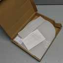 8x10 Inch Frosted Arch Acrylic Sign with Stand | 5 Pack Blank Frosted Acrylic Arch Table Signs with Base for DIY Wedding Table Numbers, Arched Wedding Signage, Events& Parties (8x10 Inch)