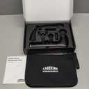 2-in-1 Detachable Percussion Massage Gun with Extension Handle, Back Massager for Pain Relief Deep Tissue Muscle Massager for Arm Shoulder Lower Back Thigh Waist, Gifts for Women , FSA-HSA Eligible (Black)