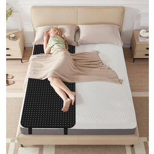 Grounding Mat for Bed Queen Size Full Body Grounding Sheets Breathable Mats with 15ft Cord for Better Sleep, Pain and Stress Relief (54x78in)