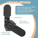Dog Knee Brace with Adjustable Support ACL & CCL Tear Recovery, Post-Surgery Stabilization, Mobility Aid for Rear Legs Includes Secure Chest Harness for Dogs (Both Legs, L)