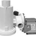 W10391443 Washing Machine Drain Pump Replacement for Whirlpool Maytag WFW80HEBW1 WFW8640BW1 3020184 AP6020786 PS11754106 EAP11754106 MHW8150EC0 MHW8150EW0 WFL98HEBU0 NFW5700BW0 Water Drain Pump