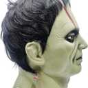 EraSpooky Horror Frankenstein Monster Mask with Hair Halloween Cosplay Prop