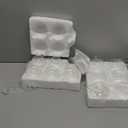 12 Pcs 3.15"/ 8cm Hanging Glass Tealight Holder Globe Plant Terrariums Glass Orbs Air Plants Tea Light Candle Holders Home Decor Indoor Outdoor Garden DIY Gifts (9 Pcs + 3 Pcs)