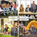 Insulated Cooler Backpack, 35 Can / 25L Large Camping Backpack for Outdoor, Beach, Picnic - Soft Lightweight Leakproof Cooler Backpack for Women and Men (Grey, 25L)