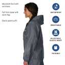 FROGG TOGGS Women's Ultra-Lite2 2-Layer Waterproof Breathable Protective Rain Suit, Large
