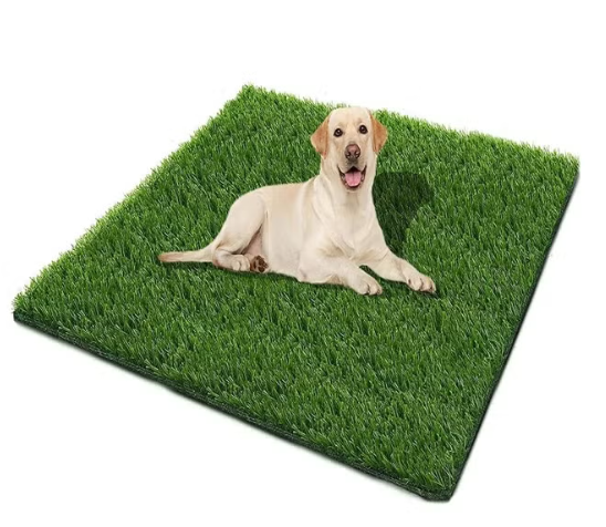 SSRIVER Dog Grass Pad, 51.2x31.5In Fake Grass for Dogs, Artificial Grass Pee Pad for Puppies Potty Training Indoor Outdoor