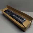 Table Leg Extenders for Folding Tables, Folding Table Legs Extensions for Straight and Bent Legs, Heavy Duty Steel 4 Levels Adjustable Folding Table Leg Risers, Raise Table Height