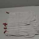 100% Cotton Kitchen Dish Cloths (12 X 12 Inches, Light Grey), 6 Pack Waffle Weave Ultra Soft Absorbent Dish Towels for Drying Dishes Quick Drying Kitchen Towels Dish Rags