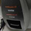 Elite Gourmet ERC006SS 6-Cup Electric Rice Cooker with Stainless Steel Inner Pot, Makes Soups, Stews, Porridges, Grains and Cereals, 6 cup (3 cups uncooked), Black