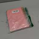 Hardcover Spiral Notebook 6.2"x 8.2" Journal Notebook with Tabs and Removable Dividers 300 Pages 5 Subject Notebook College Ruled, Faux Leather Spiral Bound Notebook for Women School Work (Pink)