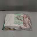 Yeaqee 24 Pcs 12 Sets Wedding Gift Bags with Metallic Markers Tissue Paper, 9 x 7 x 3.15 Personalized DIY Ribbon Handle Gift Bags for Valentines Birthday Shopping Bridal Baby Shower(White, Rose)