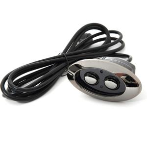 Okin Recliner Replacement Parts, Oval Shape 2 Button Hand Control Handset Within 90 Degree 5 Pin Plug, Lift Chair Control Replacement for Power Recliner Chair, Electric Recliner, Sofa Reclinable