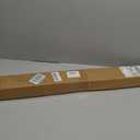 MEXAU Tension Curtain Rod 41-126”, Heavy Duty Silver No Drill Shower Rod