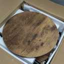 Cupcake Stand, Rotatable Wood Cake Stand, 4-Tier Cupcake Tower, Rustic Tiered Tray Stand for 50 Cupcakes, Dessert Table Display Set for Tea Party, Weddings, Birthday(Brown)