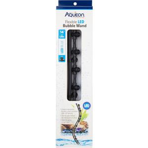 Aqueon Fish Tank Aquarium Flexible LED Accent Light and Bubble Wand, Blue, 14 Inch