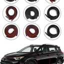 Weather Stripping Door Seal for Toyota RAV4 2013-2018, Rubber Seal Weather Strip Kit, Soundproof Noise Insulation Dustproof for Front/Rear Trunk A-Pillar B-Pillar Front/Rear Door (9-Pack)