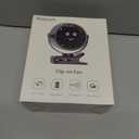 Clip on Fan for Bed, Portable Fan for Travel, 360 Rotate Battery Operated Personal Fan, Digital display, stroller fan with 5 Speeds, For Home Office Stroller Camping - Black