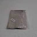 Placemats Set of 6 Vinyl/Plastic Woven Place Mats for Kitchen Table Indoor/Outdoor Washable Placemat Wipeable Dining Table Mats (Beige,6)