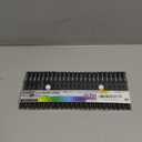 THINK2MASTER [24 Pens - Black Ink Think2 0.5mm Pocketable Mini Gel Pens. (24 Black) Fine Point Small Rollerball Pens with Smooth Quick Drying Ink.