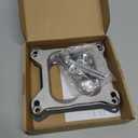 1932 3/4" Carburetor Gasket Adapter Kit 4Bbl To 4Bbl, Silver