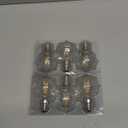 G16.5 LED Bulb E12 G16 1/2 Round LED Candelabra Bulb 25W Equivalent, Soft Warm White 3000K AC120V 200lm 2W G50 LED Globe Bulbs for Ceiling Fan,Chandelier,Vanity Light Bulb, 6 Pack