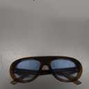 ADE WU Trendy Aviator Sunglasses Retro 70S 80S Oversized Pilot Sun Glasses