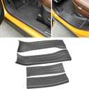 Inside Door Sill Guards Compatible with 2021-2025 Bronco Sport Door Entry Protector Door Sill Edge Guards for 2024 Bronco Sport Accessories(Inside b)