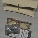 Madison Avenue TR90 Blue Light Blocking Glasses Anti Eyestrain UV Glare Blue Light Glasses for Women TV Phone Computer Gaming Eyeglasses (Nude Pink)