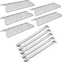 Grill Replacement Parts for Charmglow 720-0234 720-0289, Nexgrill 720-0033 720-0234, Member's Mark 720-0584, Kirkland 720-0025, SAMS 720-0584A, Heat Plates and Burner Tubes 5 Burner Grill