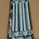 Skirt HangersPants Hangers with Clips360  Swivel Hooks Space Saving Hangers for Pants, Skirts, Clothes, Jeans (20Pack, Light Green)