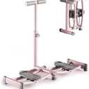 Ski Machine Exercise Equipment, Foldable Ski Trainer, Adjustable Leg Ski Simulator Machine Durable Upgraded Leg Workout Equipment Hip Trainer, Pelvic Floor Trainer Woman Ski Exercise Machine for Home