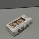 BIBS Pacifiers - Studio 2 Pack | Round Nipple Baby Pacifier | BPA Free Natural Rubber Latex Soother | Made in Denmark | Size 0+ Months | Blush Mix