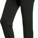 AMPOSH Women's Maternity Pants Stretchy Lounge Workout Sweatpants Casual Loose Comfy Pregnancy Joggers with Pockets (Black) S