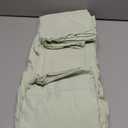 Split King Size 5 Piece Sheet Set - Comfy Breathable & Cooling Bed Sheets Set - Hotel Luxury Bedding for Women, Men, Kids, Teens, Boys & Girls - Deep Pockets and Wrinkle Free - Oeko-Tex - Light Sage