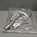 CICOCI 4 PCS Silver Funnel Hat Axe Gloves Set Halloween Costume Tin Costume Accessories for Adult Cosplay Party