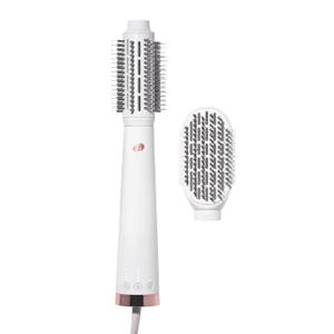 "T3 AireBrush Duo Interchangeable Hot Air Blow Dry Brush with Two Attachments  Includes 15 Heat and Speed Combinations, T3 IonFlow Technology, Volume Booster Switch, Lock-in Cool Shot"