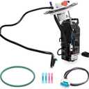 Electric Fuel Pump Assembly w/Level Sensor Compatible with 2004 2005 2006 2007 2008 Chevy Malibu, Pontiac G6, Saturn Aura (2.4L 3.5L 3.6L 3.9L), Replaces E3591M