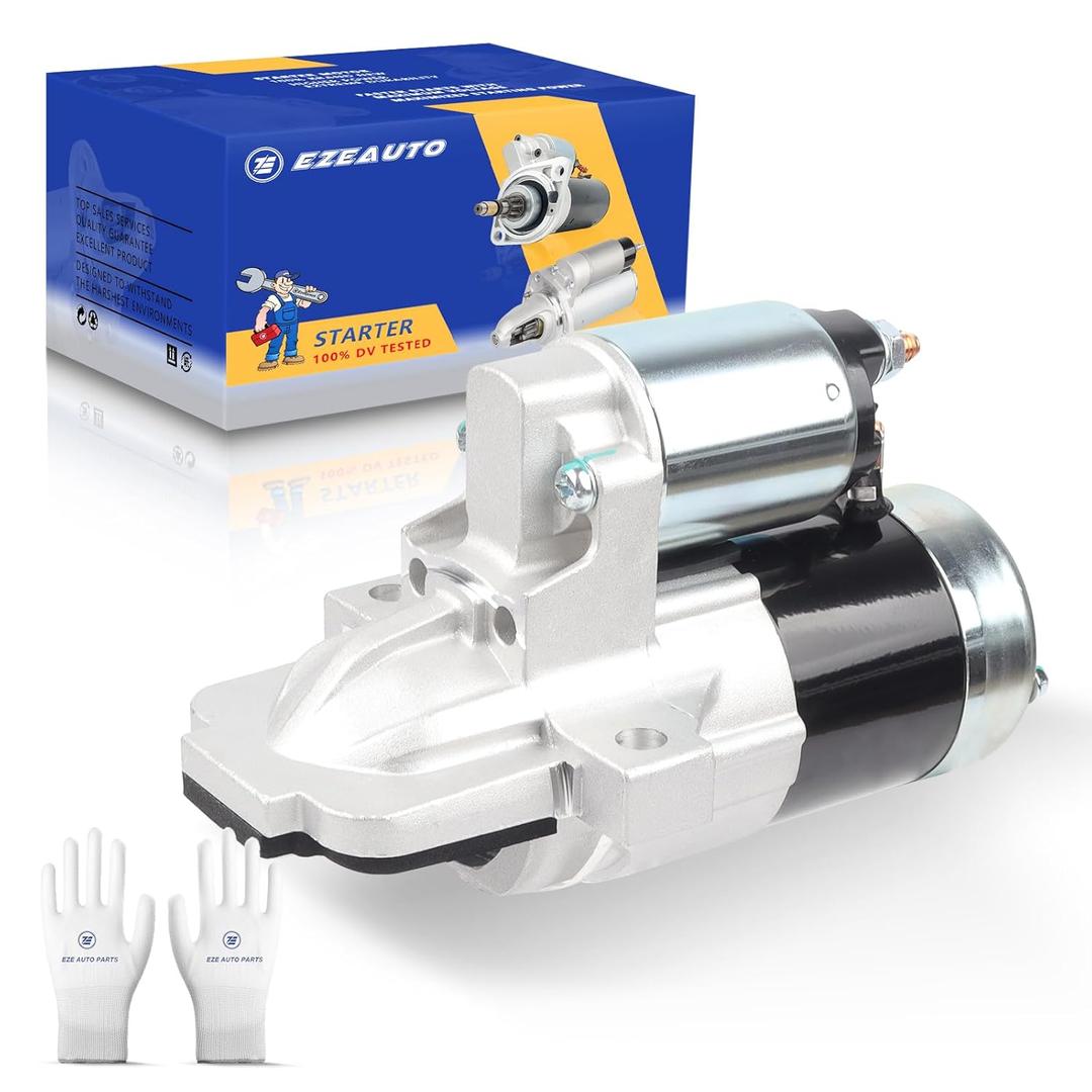 Ezexpreze Starter Motor Compatible with Ford Explorer 13-15, Escape 13-17, Fusion 12-16, Focus 11-16, Edge 13-18, Taurus 13-16 & Lincoln MKZ 13-16, MKC 15-16, MKT, 2.0L 2.3L 2.5L, 12V 1.4KW 11T CW