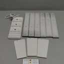 EZVALO 6-Pack Under Cabinet Lighting, 2000mAh Rechargeable Wireless Motion Sensor Lights, 62LEDs, 3 Color Temps, Dimmable, Timer, Magnetic, with Remote Control for Kitchen, Closet, Stair