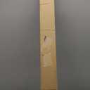 DEZ FURNISHINGS Cordless 1" Signature Mini Blind with Flexible Slats, 46" W x 48" H, Pearl White