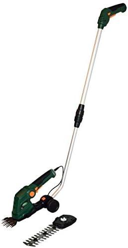 Scotts Outdoor Power Tools LSS10272PS 7.5-Volt Lithium-Ion Cordless Grass Shear/Shrub Trimmer with Wheeled Extension Handle, Green