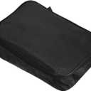 PATIKIL 11" x 7" Ping Pong Paddle Case, Table Tennis Racket Case Soft Cover Container Bag for Sports Accessories, Black