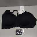 Momcozy Nursing Bras for Breastfeeding, Seamless Pregnancy Maternity Bra Wireless Classic Jelly Strip Support Nursing Bra (3X-Large Plus, Black)