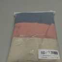 ODODOS 3-Pack Seamless Square Neck Tank for Women Ribbed Longline Crop Tops, Beige+Coral+Teal, X-Small