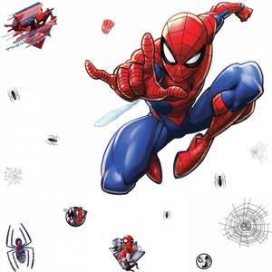 RoomMates Marvel Spider-Man Giant Peel and Stick Wall Decals , RMK4234GM, 27.36 inches x 33.61 inches